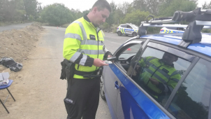 Policisté dohlíželi na probíhající festival v Milovicích