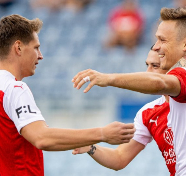 Slavia drtila v Českých Budějovicích