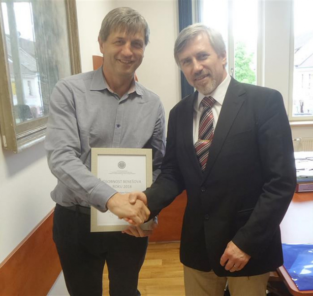 Místostarosta Tichovský se stal osobností loňského roku
