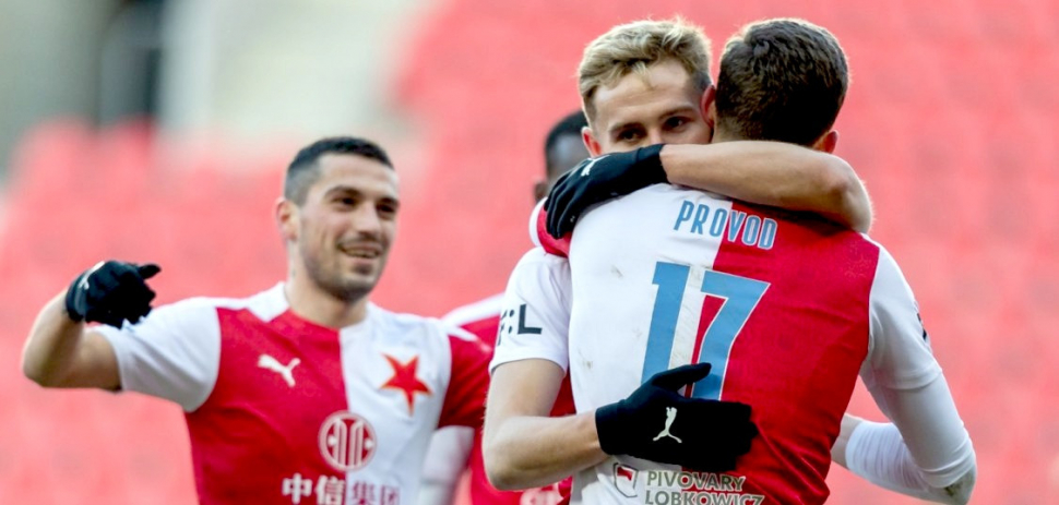Slavia duel s Pardubicemi rozhodla před pauzou
