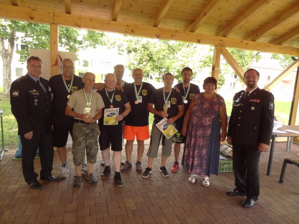 Proběhla olympiáda veteránů od policie